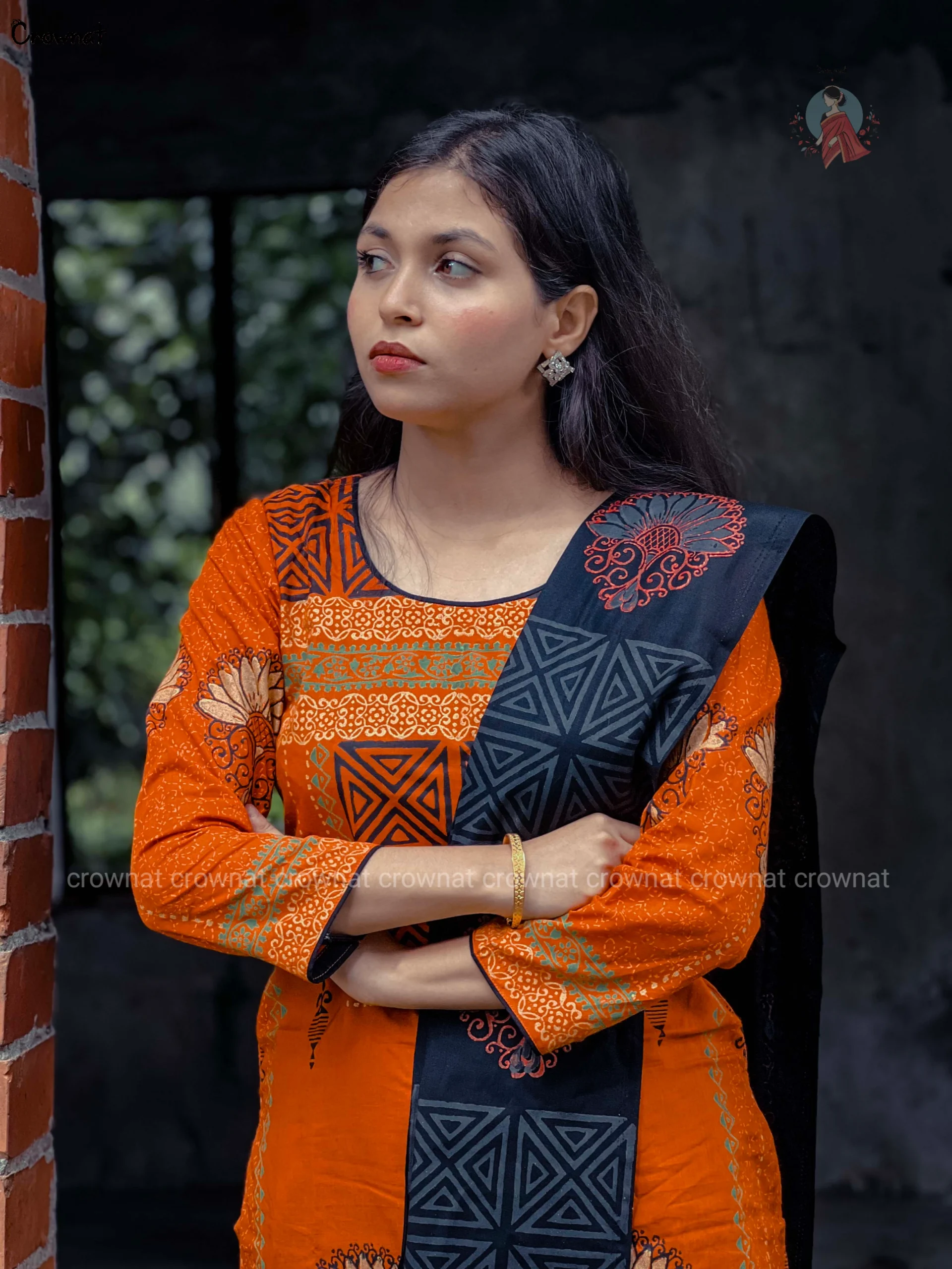 Premium Unstitched 3-Piece Code - 03 - Image 2