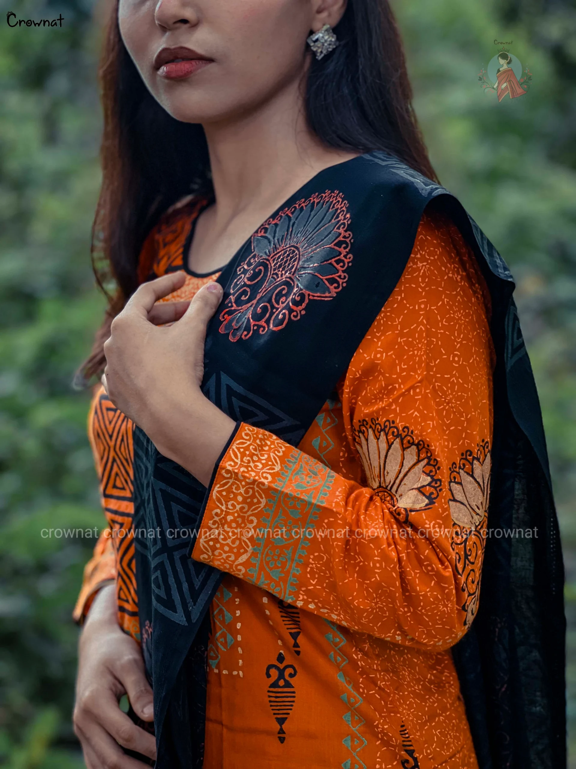 Premium Unstitched 3-Piece Code - 03 - Image 3