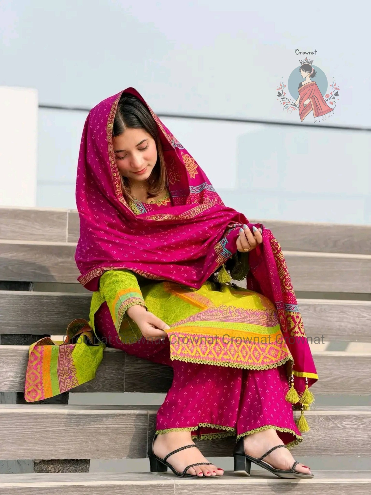 Premium Unstitched 3-Piece Code - 17 - Image 7